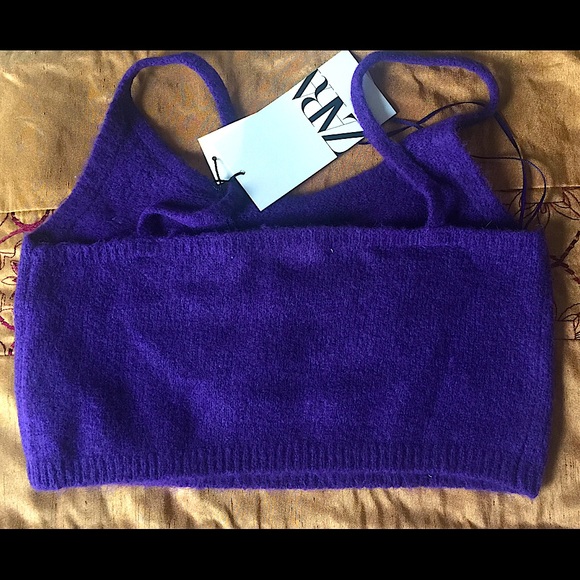 ZARA Bloggers Fav Wool Blend Beaded Knit Top - Picture 11 of 12